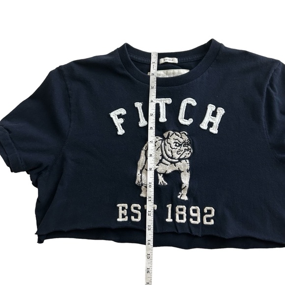 Abercrombie and Fitch Women’s Embroidered Crop Top. Size XXL - Picture 8 of 8